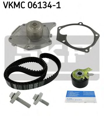 VKMC 06134-1 SKF - Насос охолоджуючої рідини + комплект зубчатого ремня1